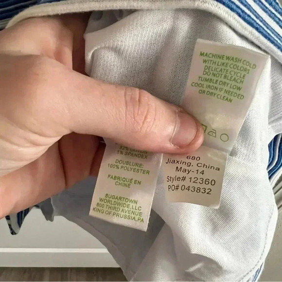 Lilly Pulitzer Bree Striped Fit & Flare Dress – Size XXS - Picture 5 of 6